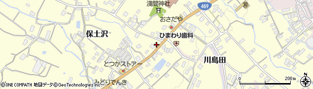 静岡県御殿場市保土沢414-2周辺の地図