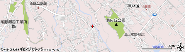岐阜県多治見市笠原町3743周辺の地図