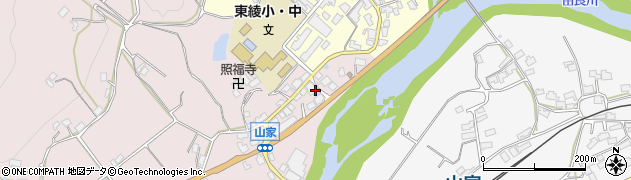 京都府綾部市鷹栖町（坂牧）周辺の地図