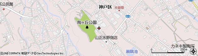岐阜県多治見市笠原町神戸区3211周辺の地図