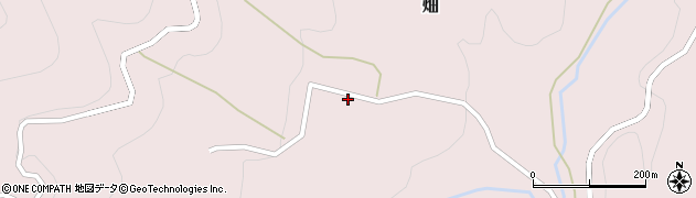 滋賀県高島市畑886周辺の地図
