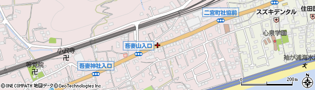 梅沢周辺の地図