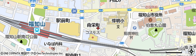 京都府福知山市南栄町19周辺の地図
