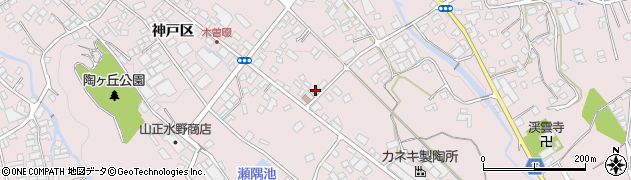 岐阜県多治見市笠原町神戸区1992周辺の地図