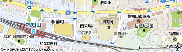 京都府福知山市南栄町21周辺の地図