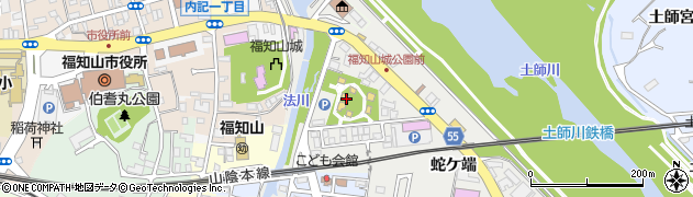 京都府福知山市蛇ケ端周辺の地図