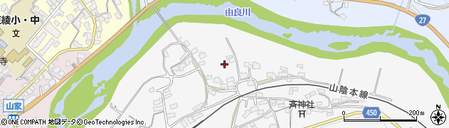 京都府綾部市上原町横畑周辺の地図