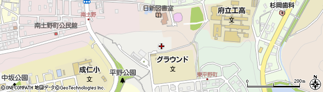 京都府福知山市北平野町4周辺の地図