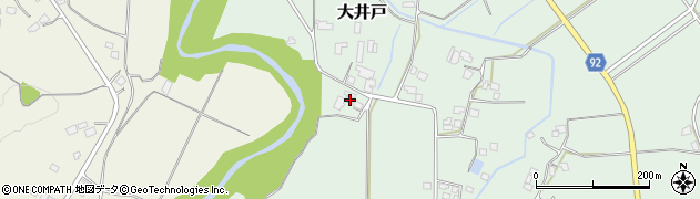 千葉県君津市大井戸246周辺の地図