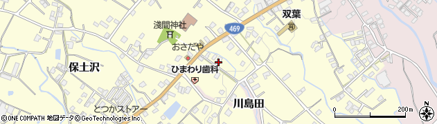 静岡県御殿場市保土沢1991周辺の地図