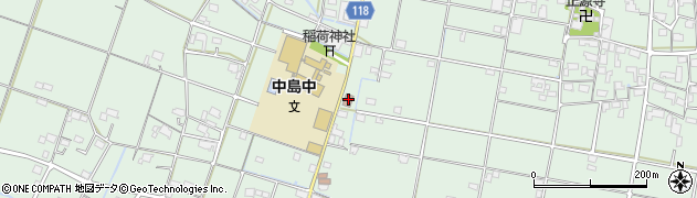 上中コミュニティセンター周辺の地図