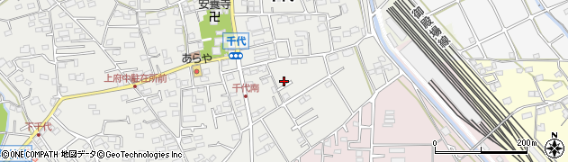神奈川県小田原市千代42周辺の地図