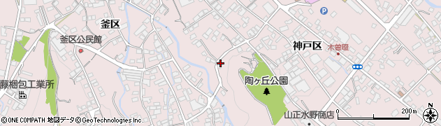 岐阜県多治見市笠原町神戸区3244周辺の地図