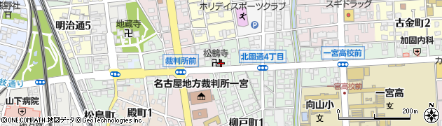 うどん市 一宮店周辺の地図