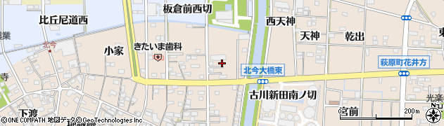 愛知県一宮市北今（林三ノ切）周辺の地図