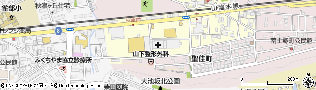 ジャパン福知山東店周辺の地図