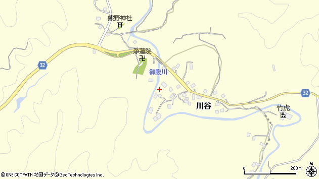 〒292-0415 千葉県君津市川谷の地図