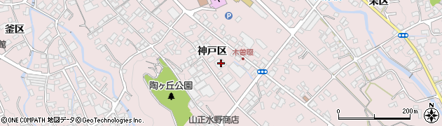 岐阜県多治見市笠原町神戸区2041周辺の地図