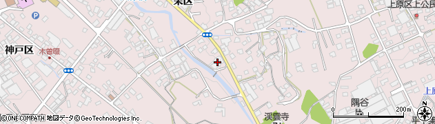 岐阜県多治見市笠原町705周辺の地図