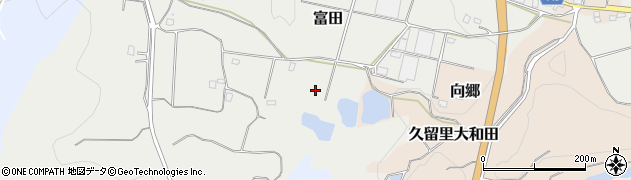 千葉県君津市富田590周辺の地図