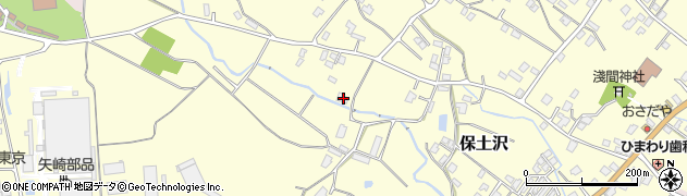 静岡県御殿場市保土沢175周辺の地図