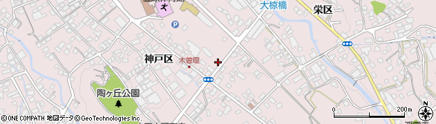 岐阜県多治見市笠原町神戸区1987周辺の地図