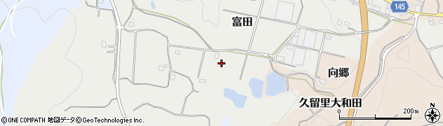 千葉県君津市富田594周辺の地図
