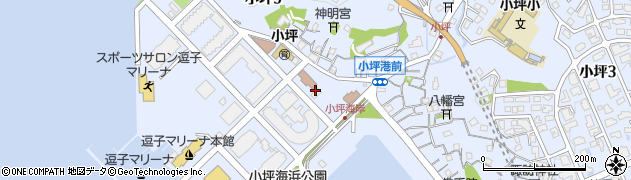 逗子市役所　小坪親子遊びの場周辺の地図