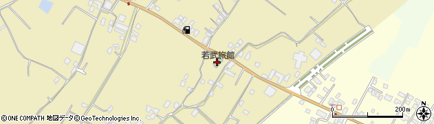 若武旅館周辺の地図