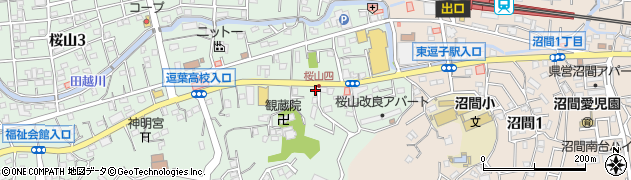 桜子周辺の地図