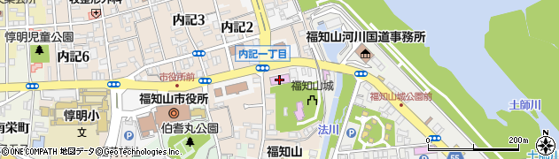 福知山市　丹波生活衣館周辺の地図