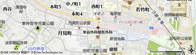 大槻久次郎商店周辺の地図