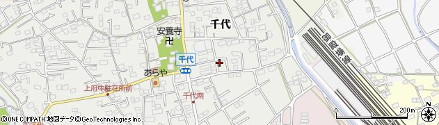 神奈川県小田原市千代187周辺の地図