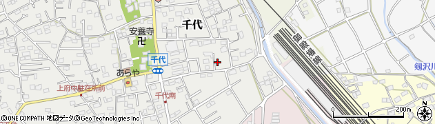 神奈川県小田原市千代190周辺の地図