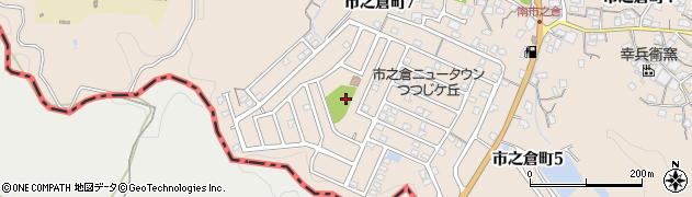 市之倉公園周辺の地図