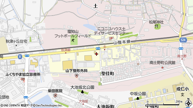 〒620-0807 京都府福知山市東野町の地図
