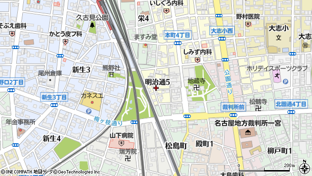 〒491-0857 愛知県一宮市明治通の地図