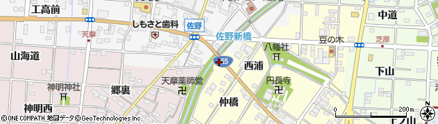 愛知県一宮市千秋町町屋西浦2296周辺の地図