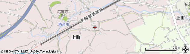 神奈川県小田原市上町688周辺の地図