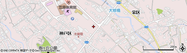 岐阜県多治見市笠原町神戸区1980周辺の地図