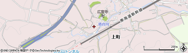 神奈川県小田原市上町236周辺の地図