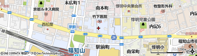 音 駅前店周辺の地図