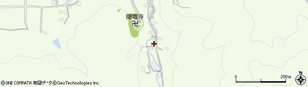 京都府綾部市高津町（谷口）周辺の地図