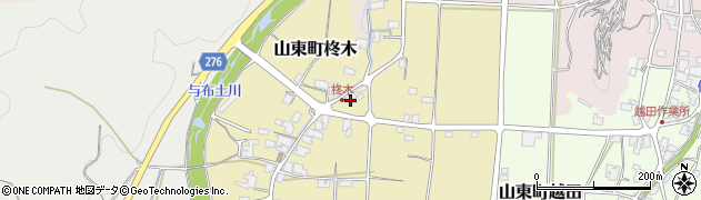 兵庫県朝来市山東町柊木239周辺の地図