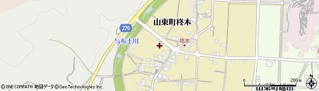 兵庫県朝来市山東町柊木406周辺の地図