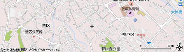 岐阜県多治見市笠原町神戸区3157周辺の地図