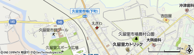 江沢商店周辺の地図