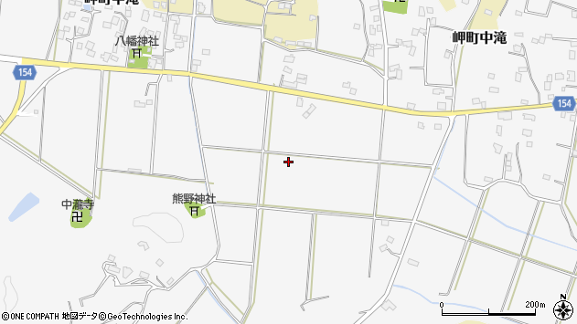 〒299-4623 千葉県いすみ市岬町中滝の地図