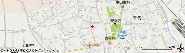 神奈川県小田原市千代151周辺の地図