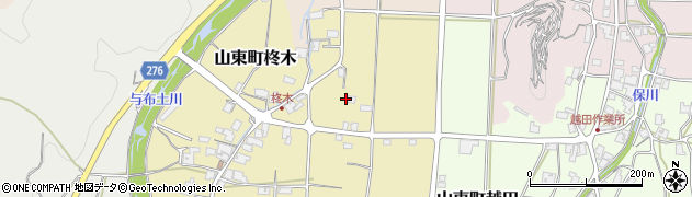 兵庫県朝来市山東町柊木190周辺の地図